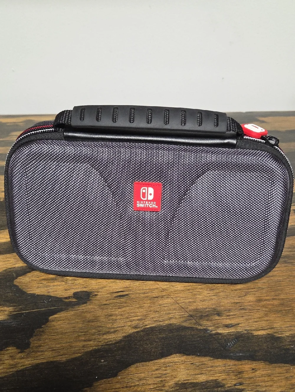Nintendo Switch Gray Travel Carrying Case with Handle